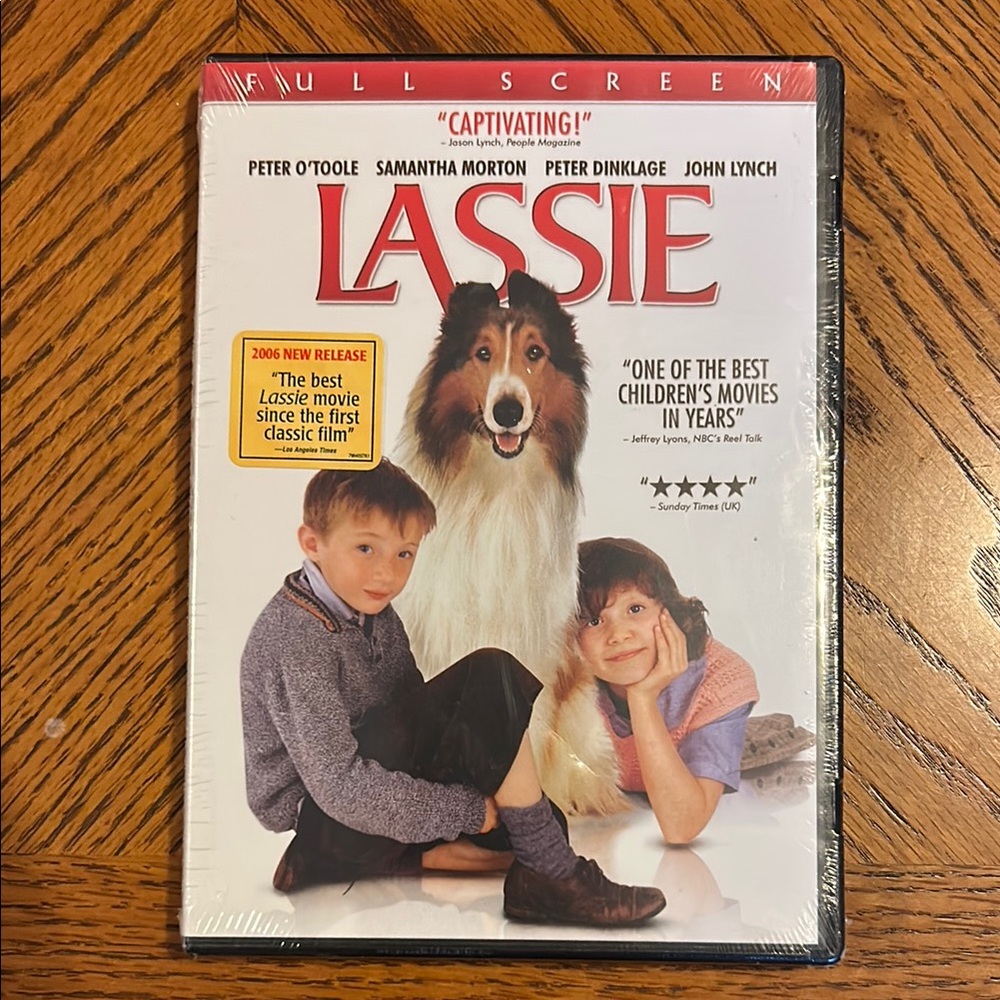 New! 🌟 $5 each; 3 for $12; add to a bundle. Lassie Full Screen DVD